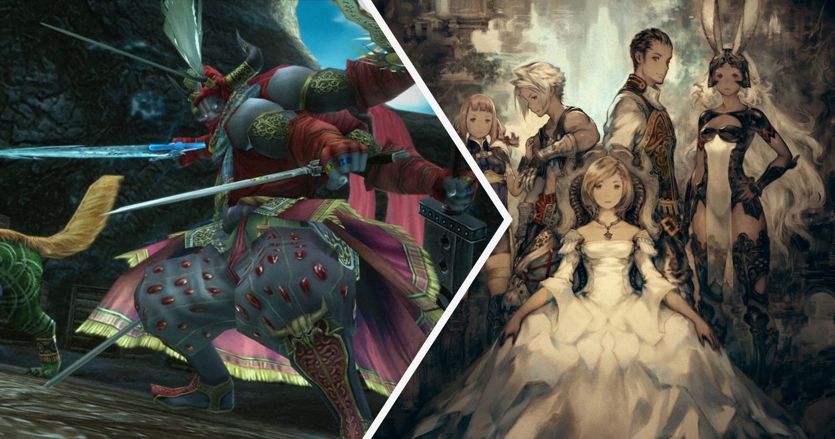 Final Fantasy 12 Gilgamesh collage