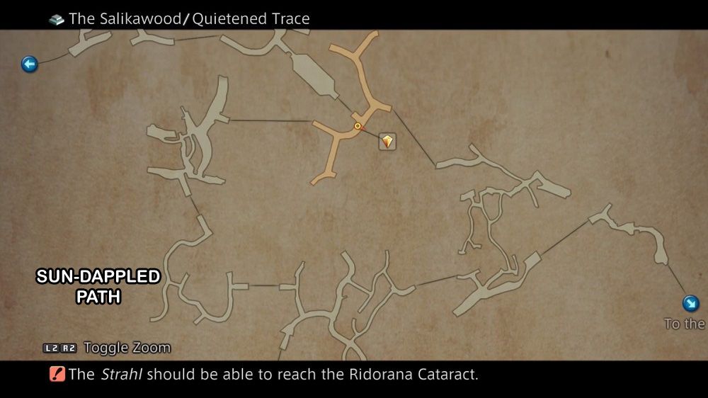 Final Fantasy 12 Salikawood map