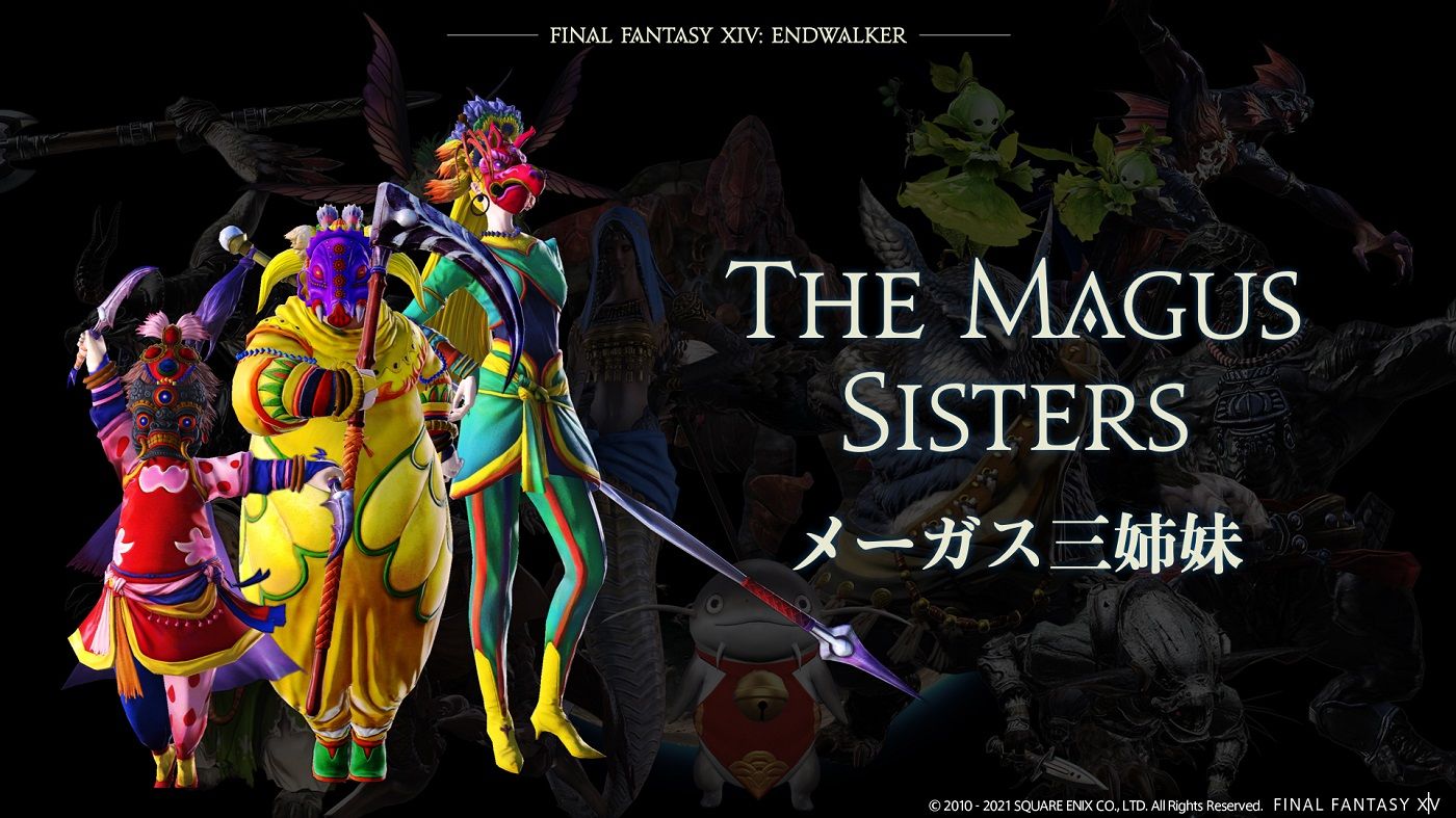 Final Fantasy Endwalker The Magus Sisters