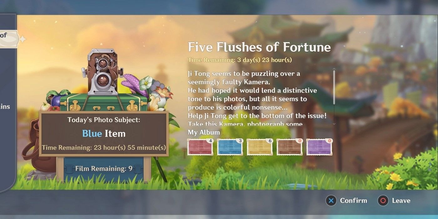 Five Flushes Of Fortune Day 4 Blue Items  Genshin Impact Event Guide
