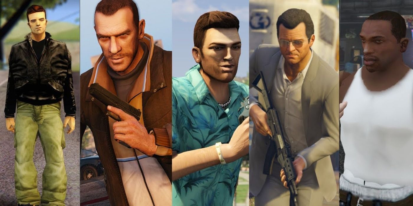 image of protagonists from Grand Theft Auto games