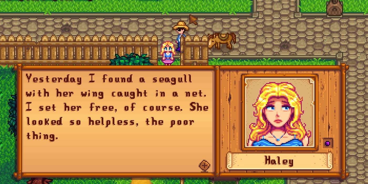 Stardew Valley A Complete Guide To Marrying Haley   Haley Being Sweet Stardew Valley Cropped 