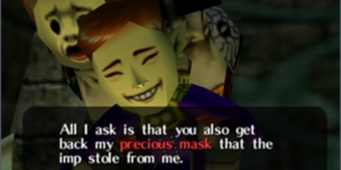 Zelda: 10 Weird Facts You Didn't Know About The Happy Mask Salesman