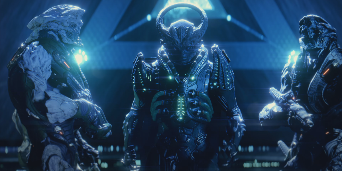 The Archon (middle) with his kett in MEA