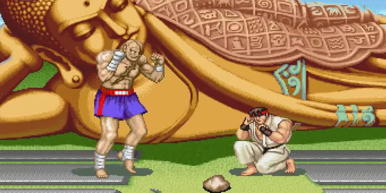 Street Fighter 2: The King's Court when it was still just called Thailand