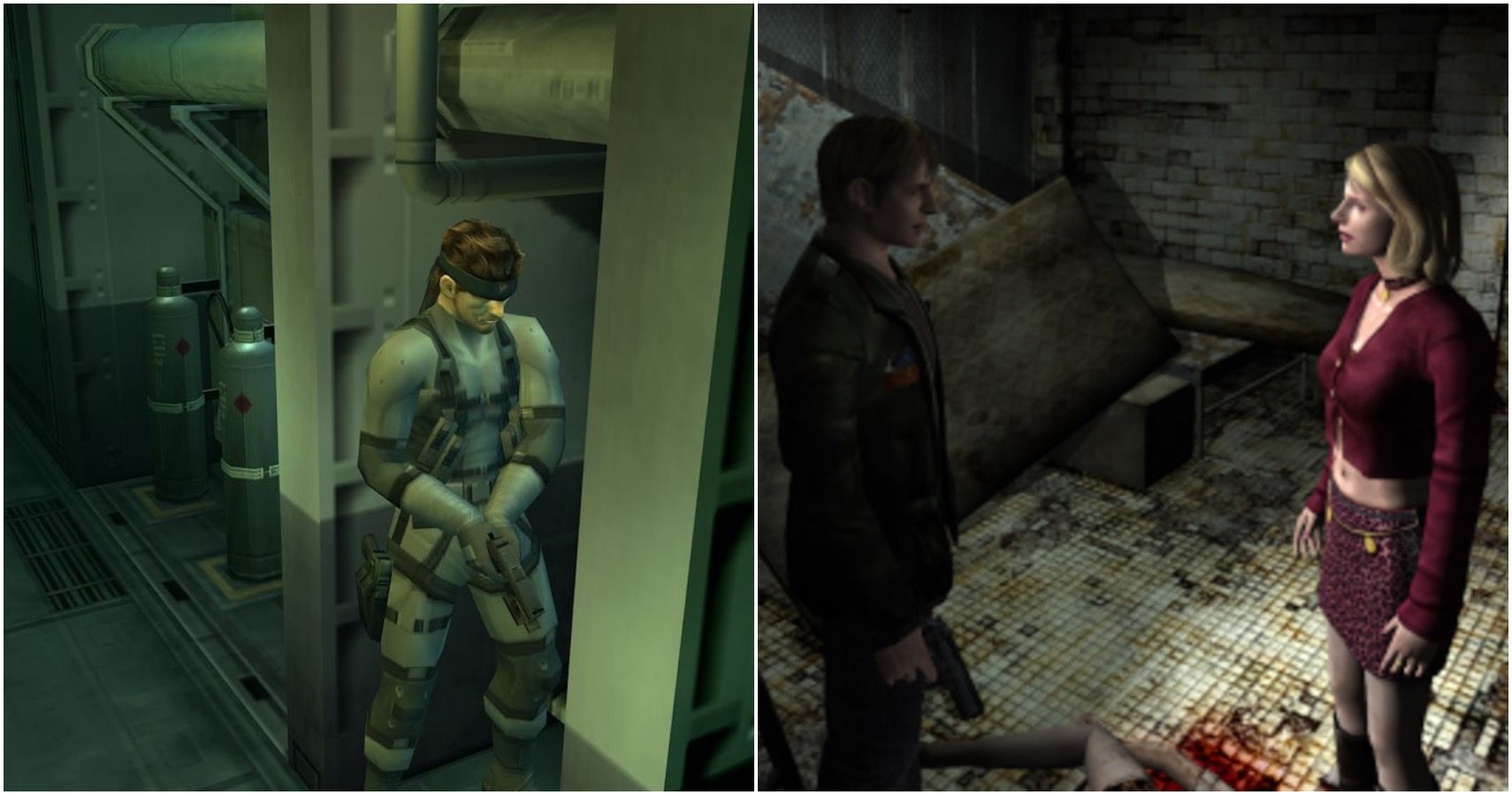 MGS 2 and Silent Hill 2