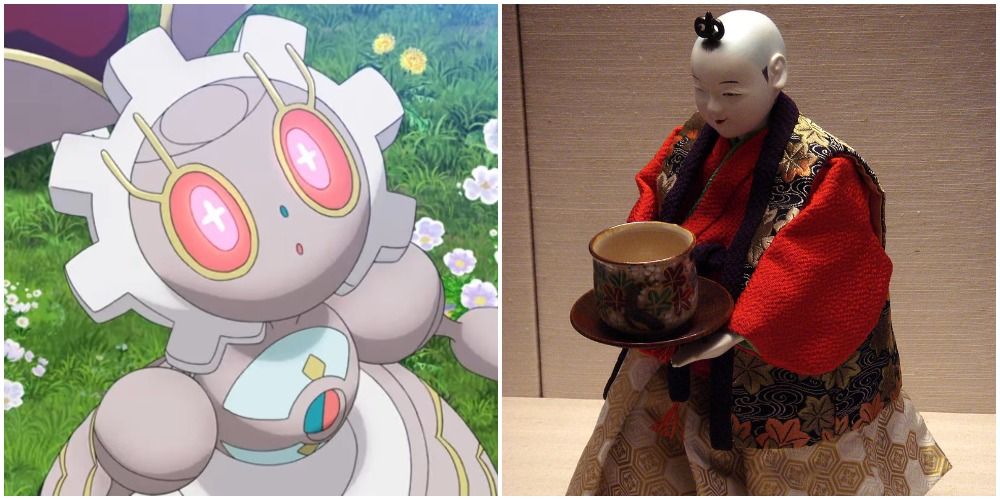 Magearna and its Predecessor, a Japanese Karakuri Puppet Automaton