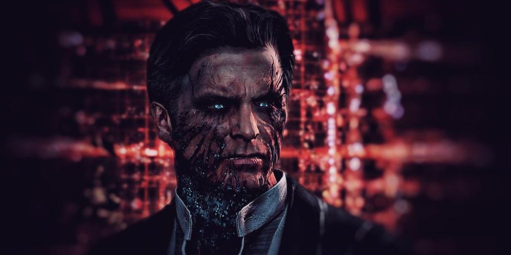 Mass Effect 3 Illusive Man Modified Face Renegade Interrupt