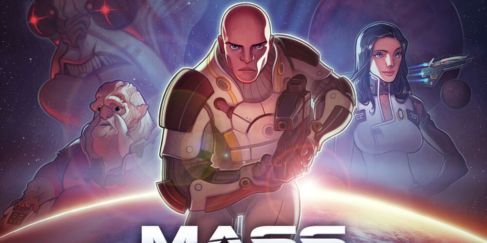 Mass Effect Galaxy Title Card