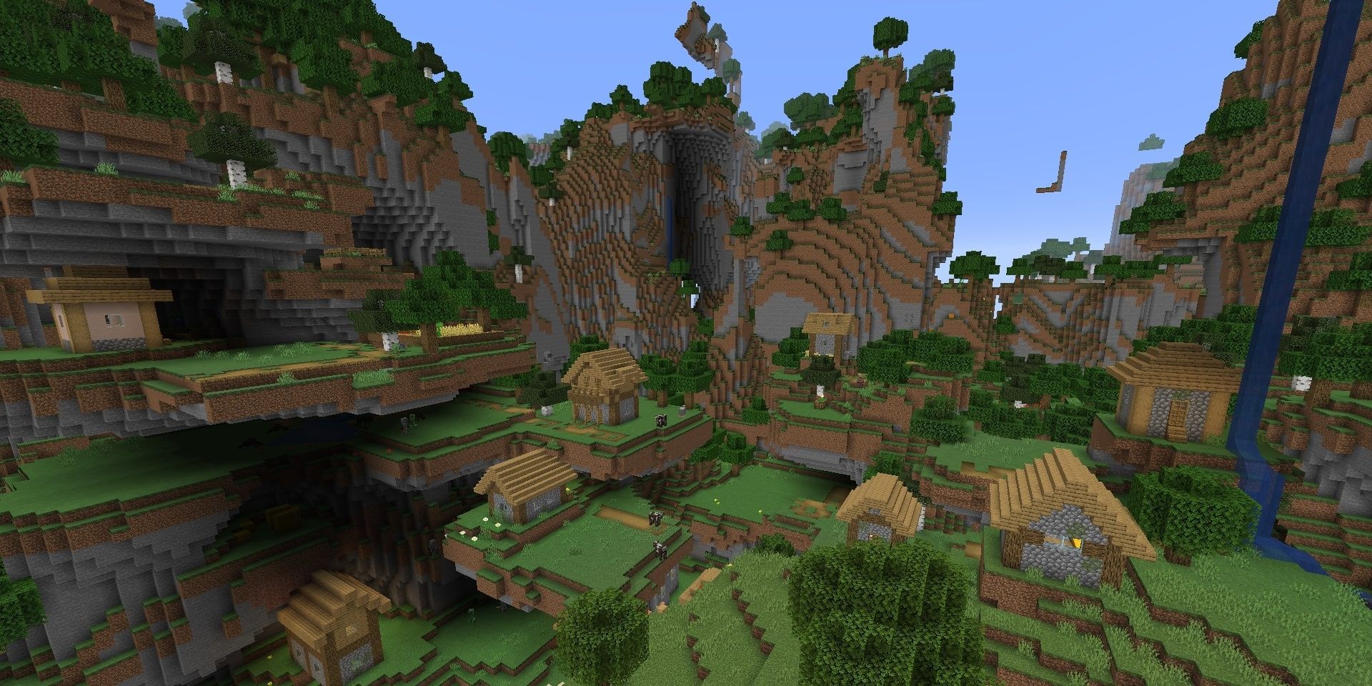 Amplified world type in Minecraft