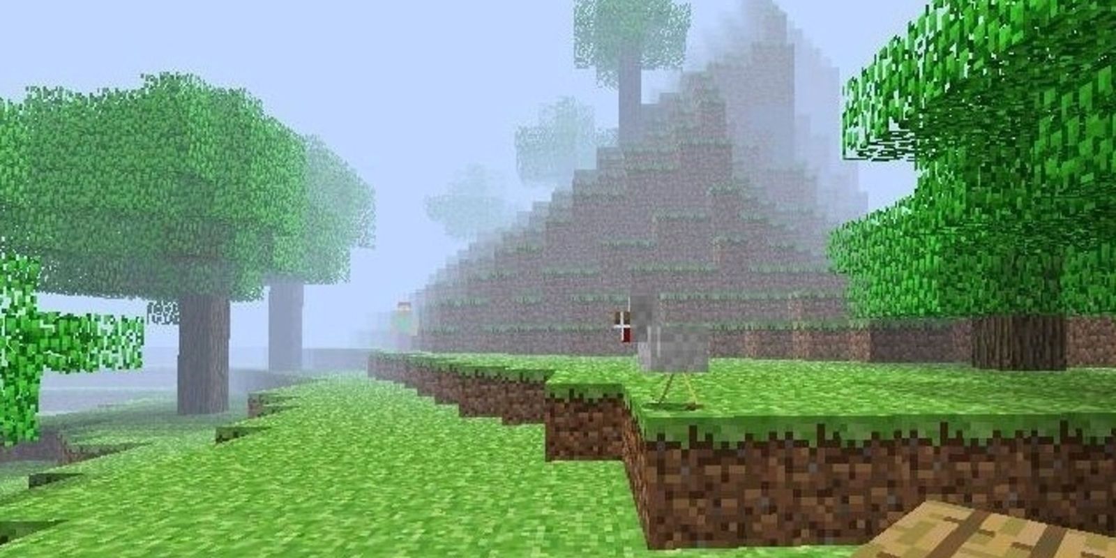 Minecraft Herobrine In Fog