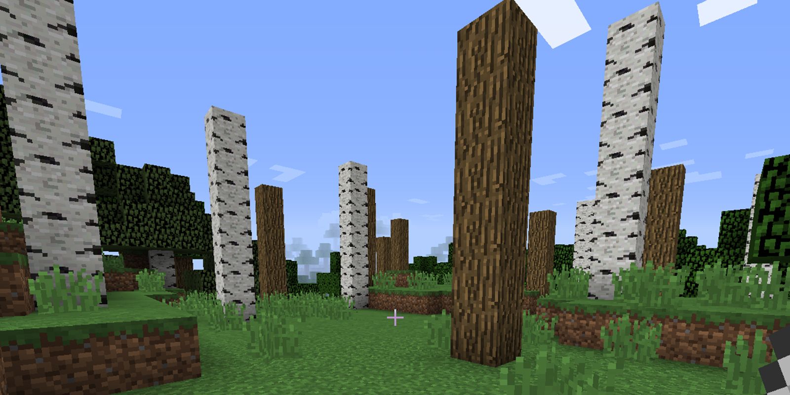 Minecraft Herobrine Trees
