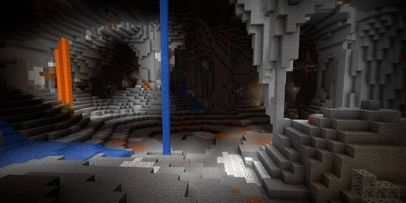 minecraft natural caves