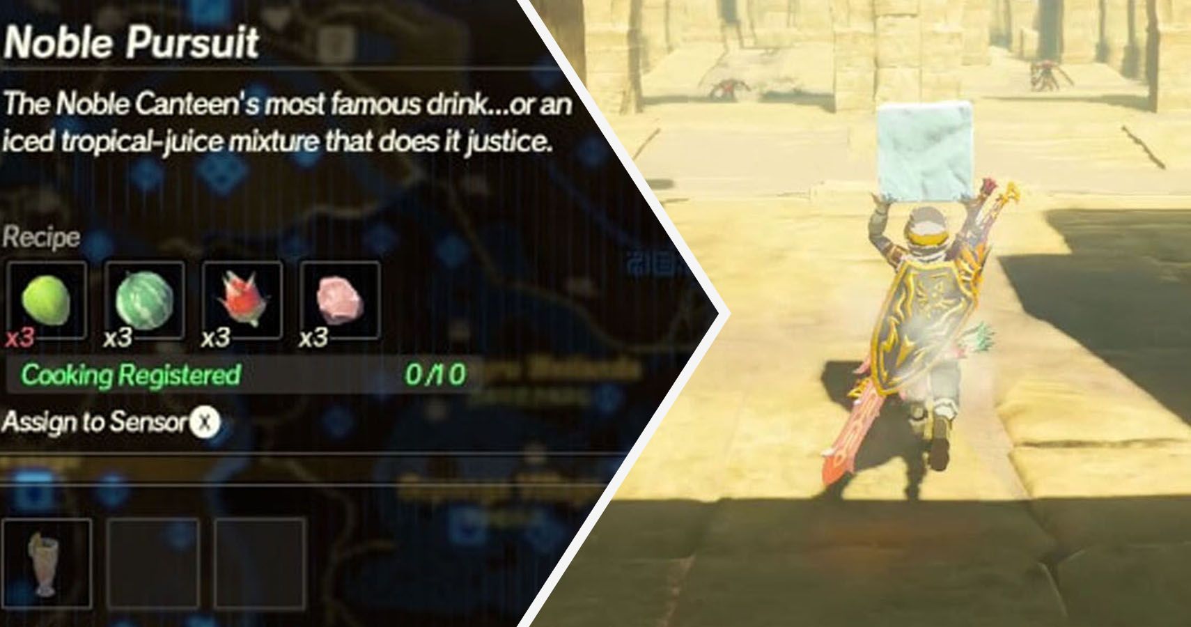 How To Make A Noble Pursuit In Zelda Breath Of The Wild