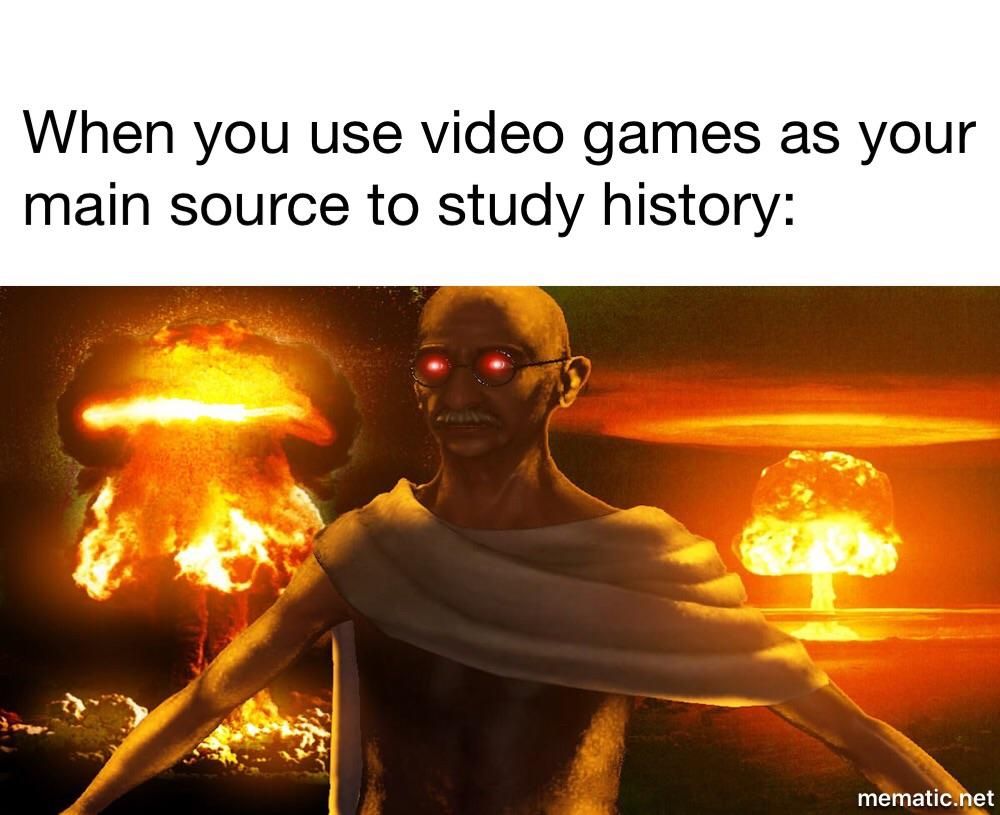 Civilization VI Gandhi meme