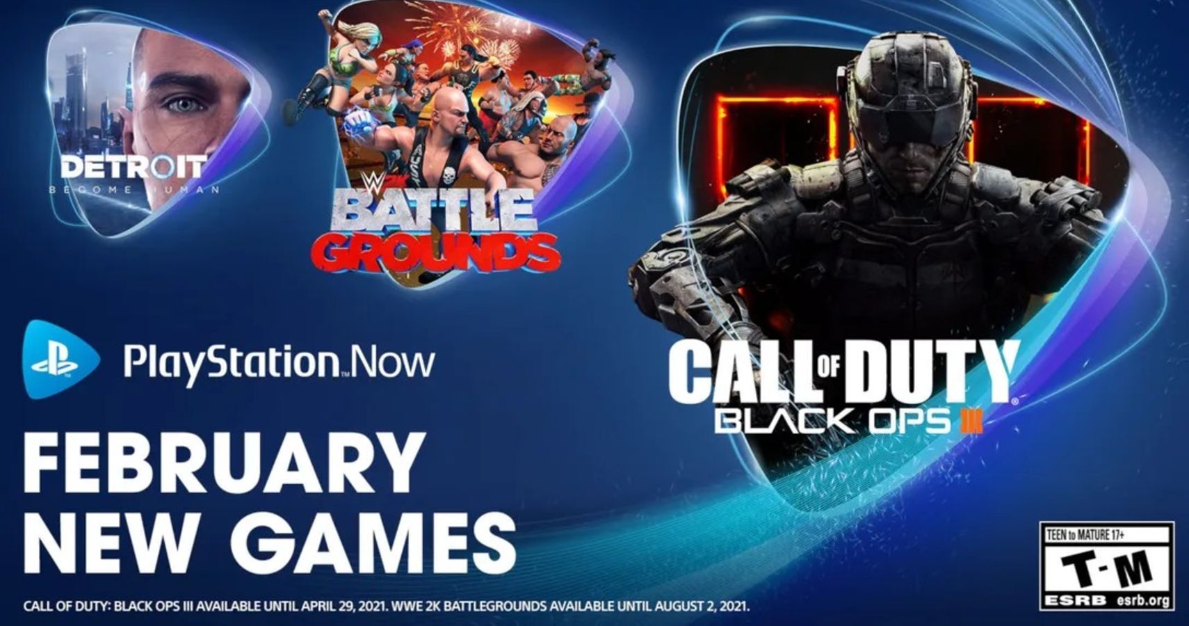 PS Now Games February 2021 Include Black Ops 3 And Detroit: Become Human