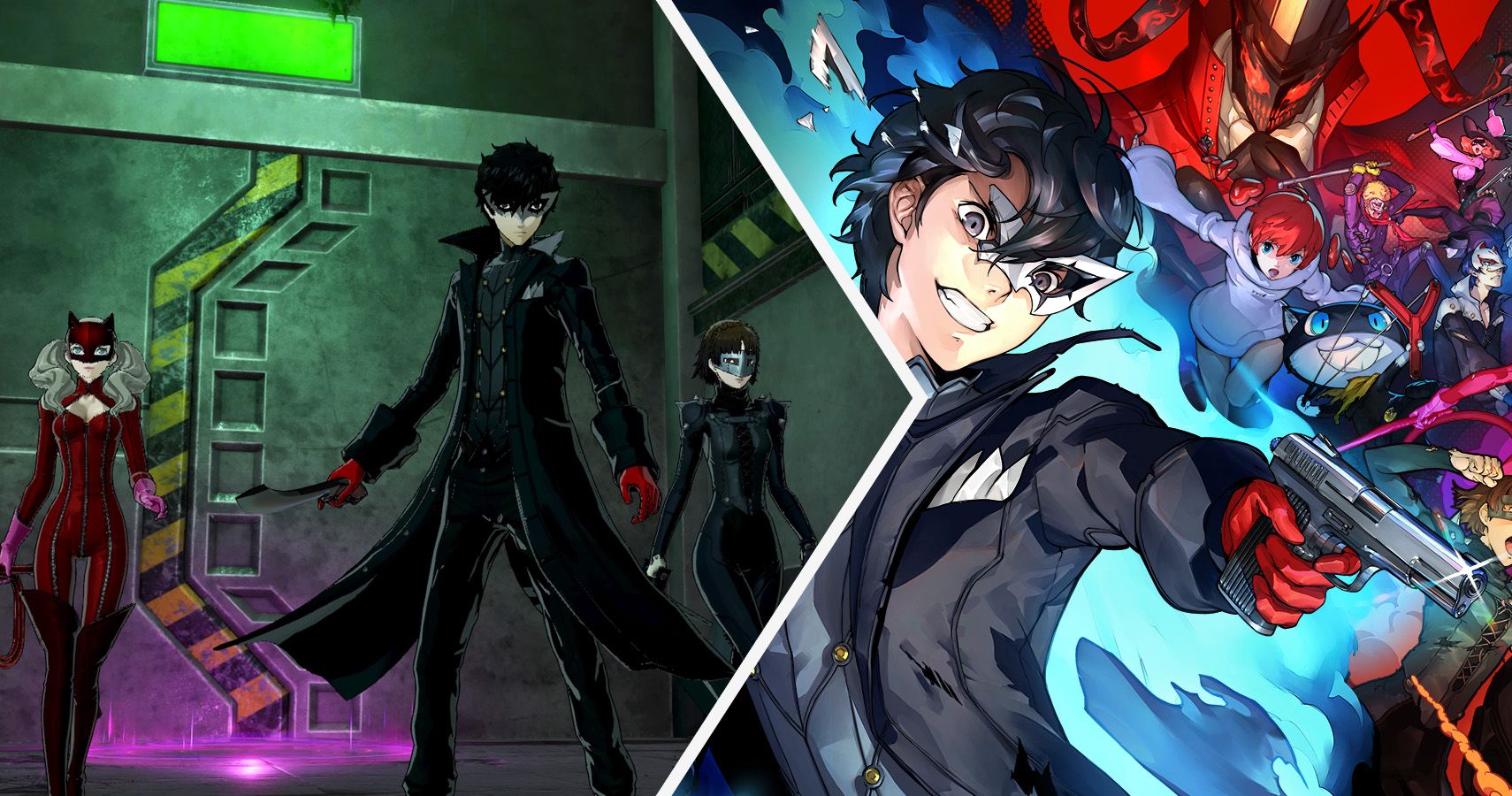 Persona 5 Strikers collage
