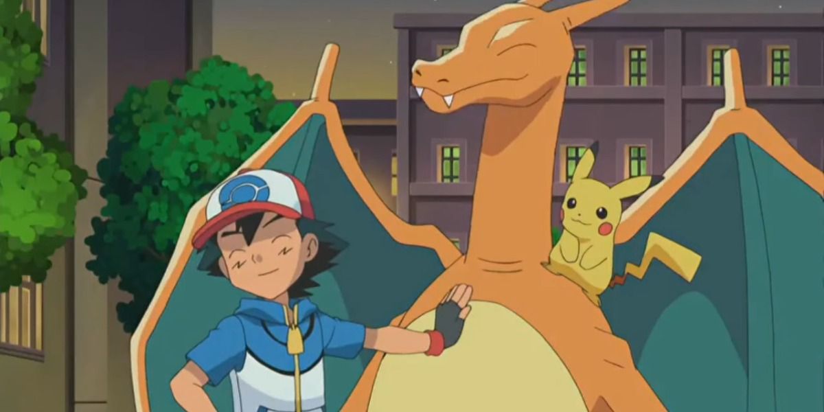 Screenshot of Ash from the Pokemon anime