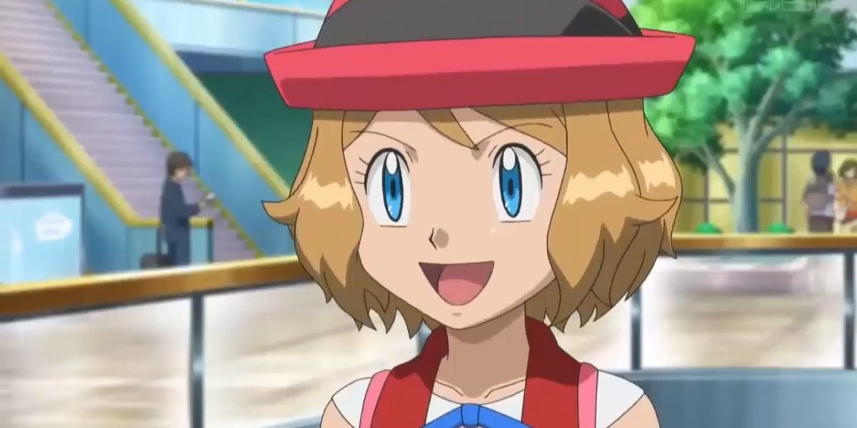 Screenshot of Serena from the Pokemon anime