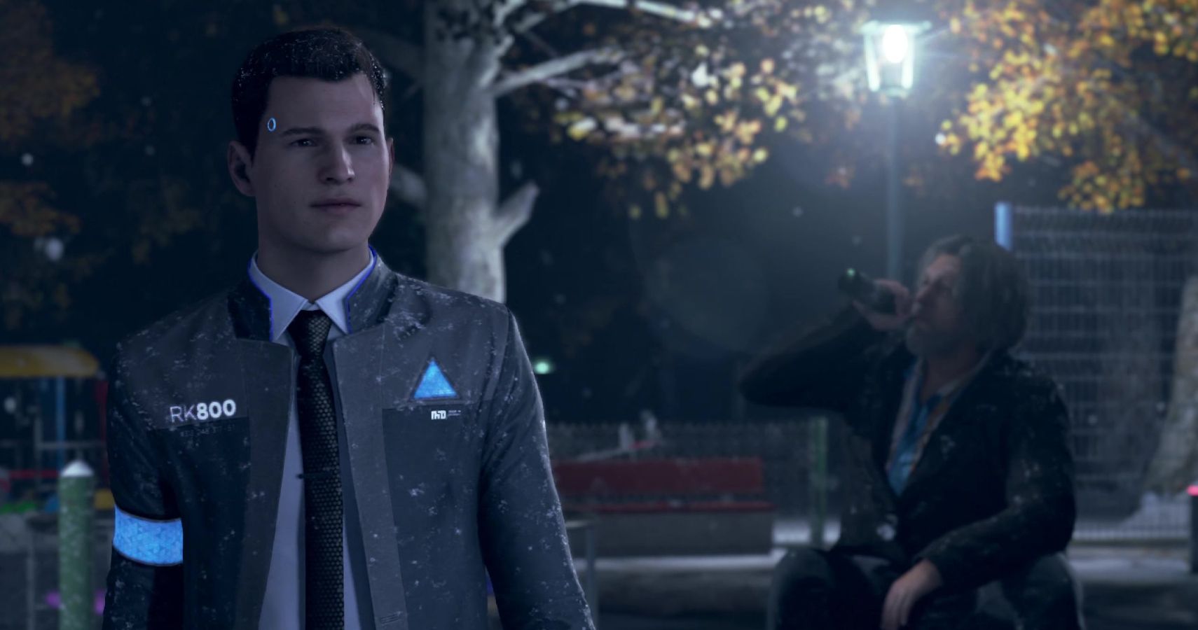 Connor and Hank from Detroit Become Human