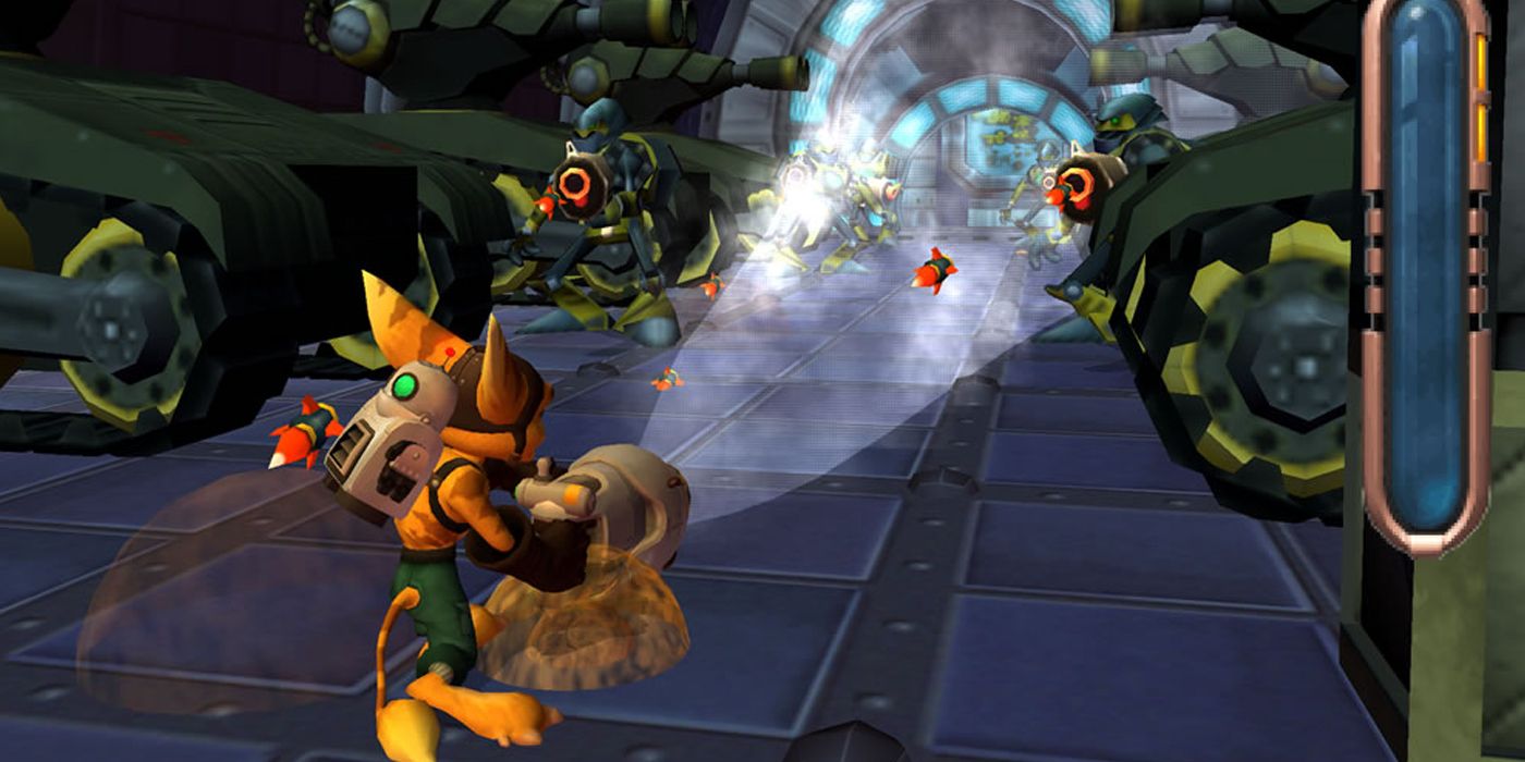 Ratchet and Clank suck cannon