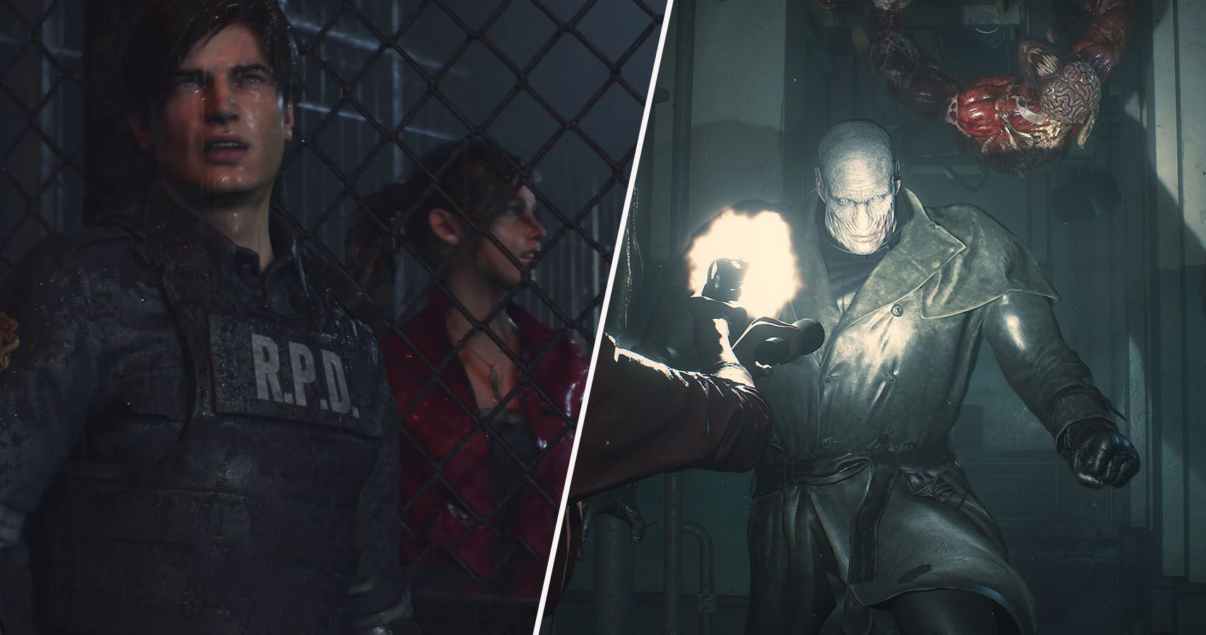 Why in Resident Evil 2, Leon and Claire are being chased by Mr. X