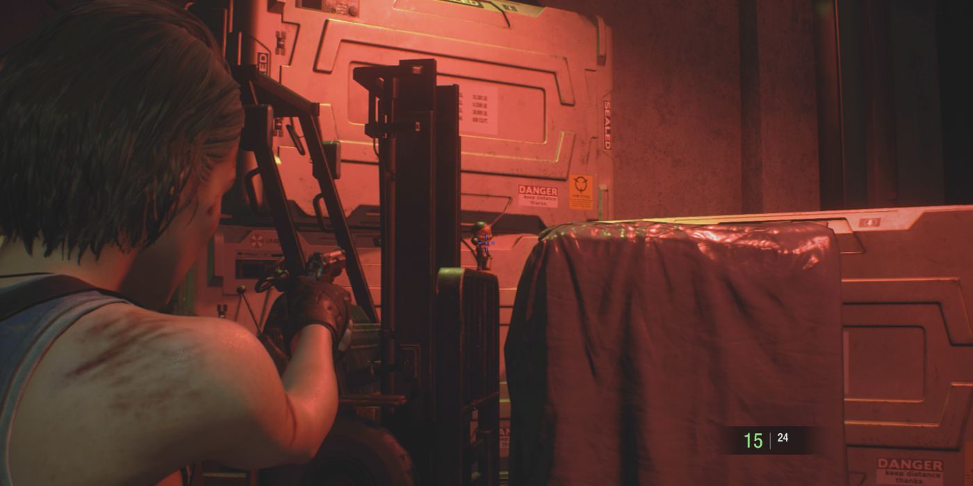 Resident Evil 3 Screenshot Of Charlie Doll In Hospital Underground