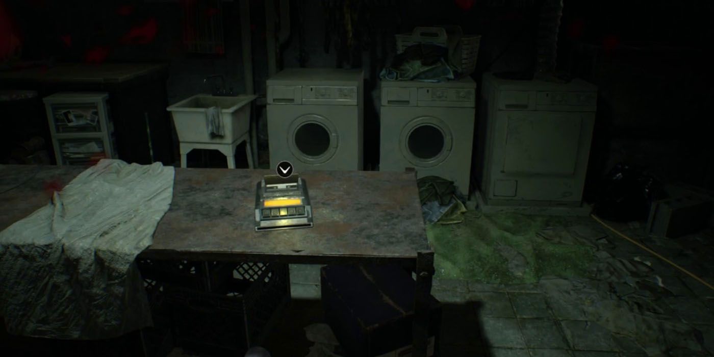 Resident Evil 7 Laundry Room