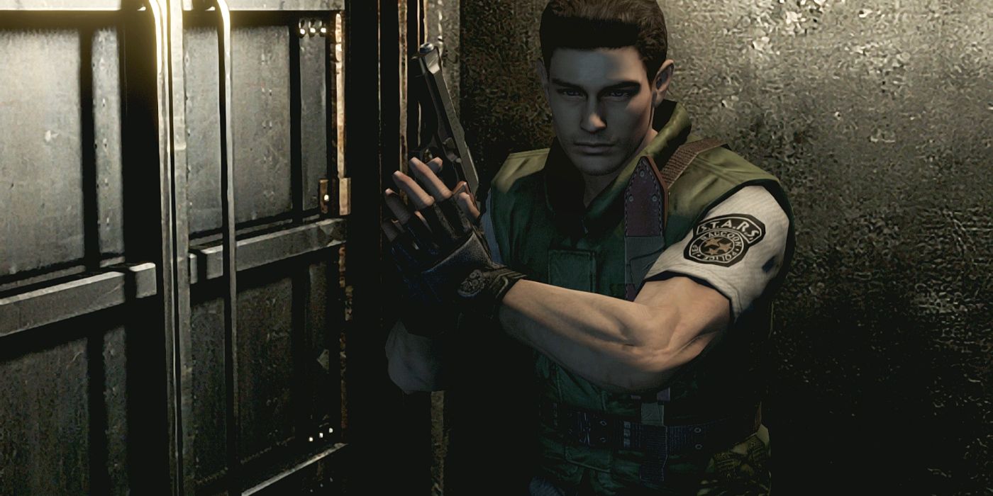 Resident Evil Remake Screenshot Of Chris Redfield