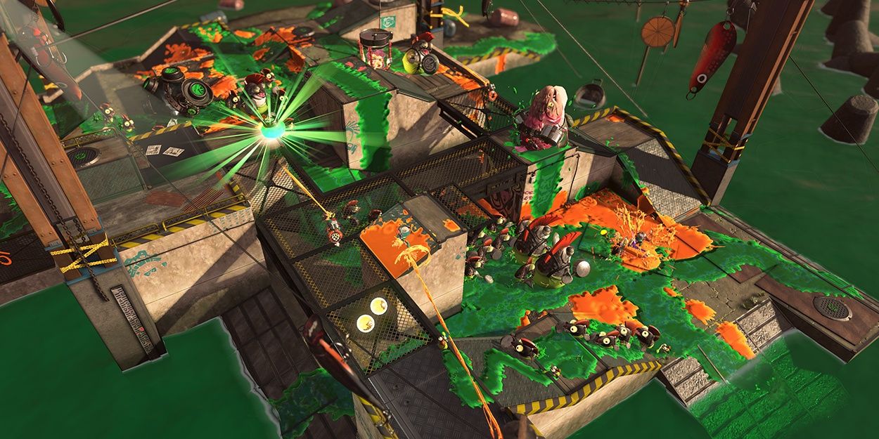 The Spawning Grounds Salmon Run Stage