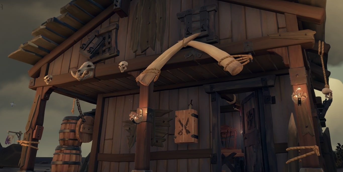 Weaponsmith's Shop in Sea of Thieves