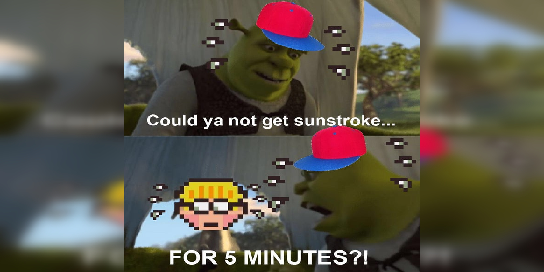 Jeff Earthbound Shrek Meme Video Game