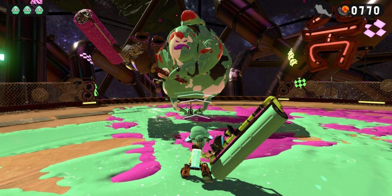 Splatoon 2 Octo Samurai Boss Fight