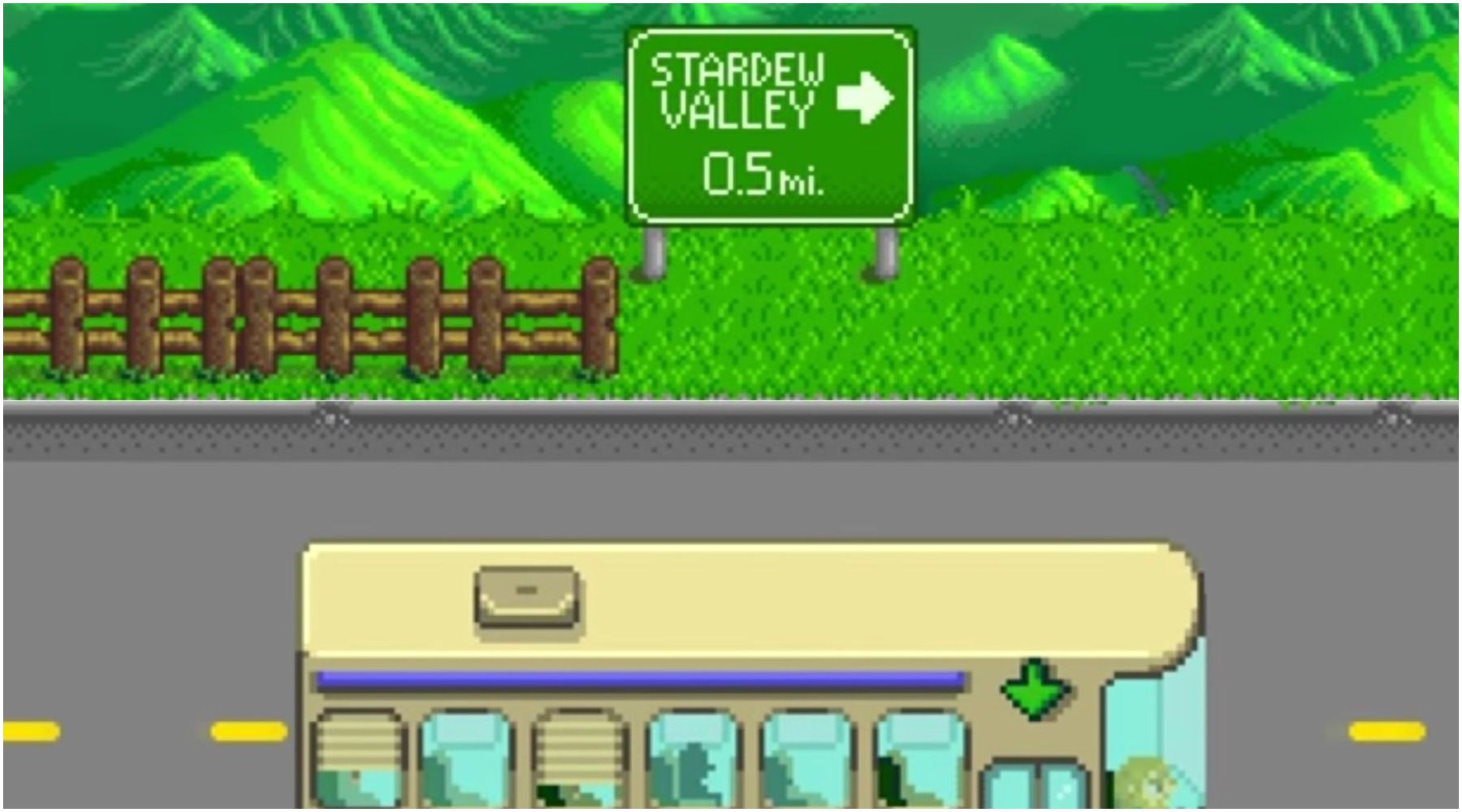 the opening cutscene of stardew valley