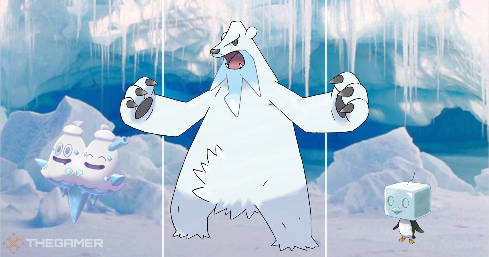 ◓ Pokémon do tipo Gelo — Ice type