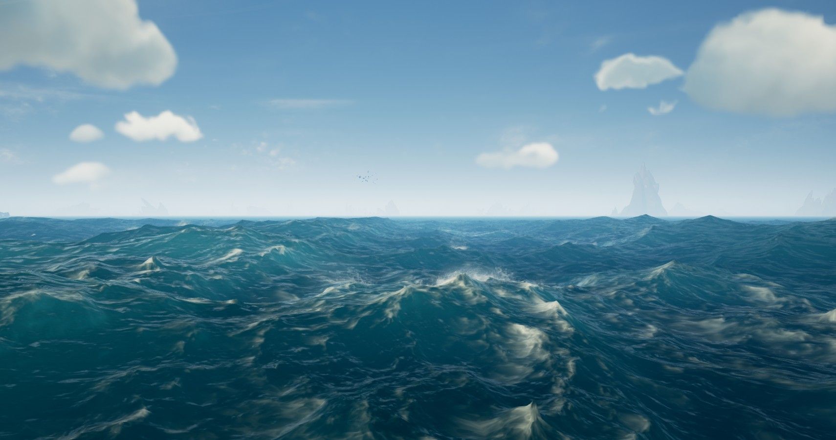 The Open Ocean in Sea of Thieves