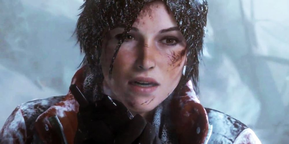 Lara Croft, as seen in the second game from the PS4 reboot