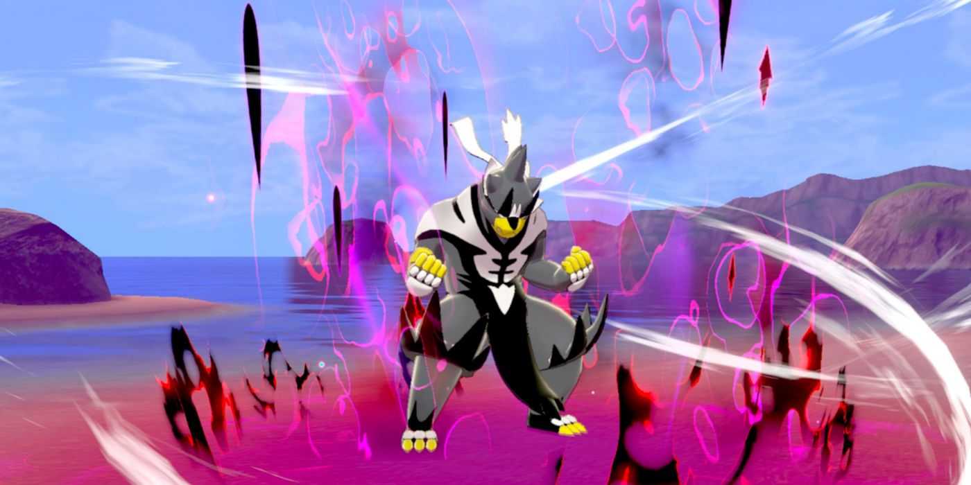 Urshifu using Wicked Blow in Pokemon Sword & Shield