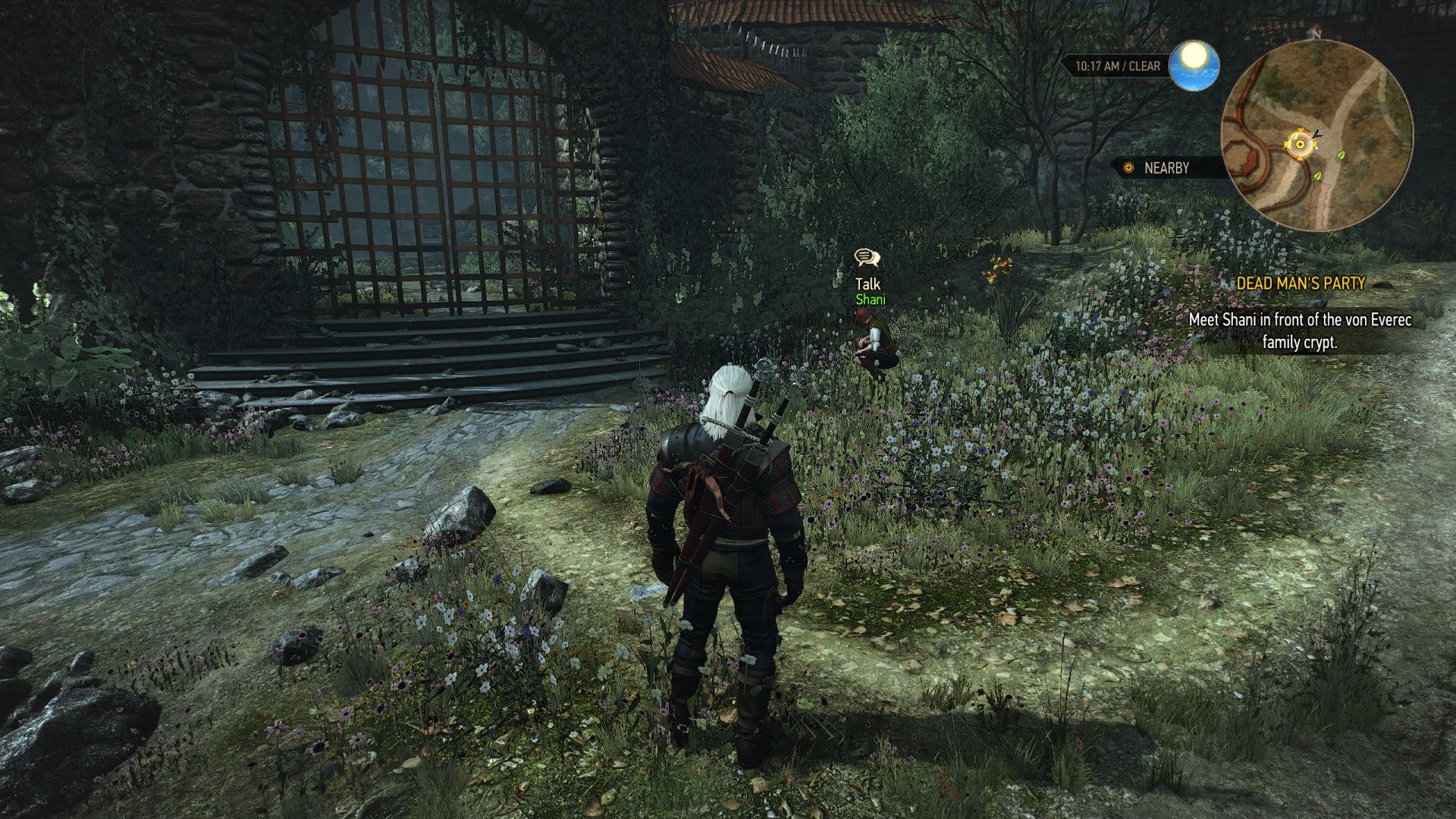 von everec family crypt witcher 3 dead man&rsquo;s party