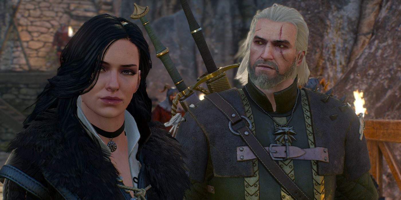 Geralt and Yennefer Witcher 3