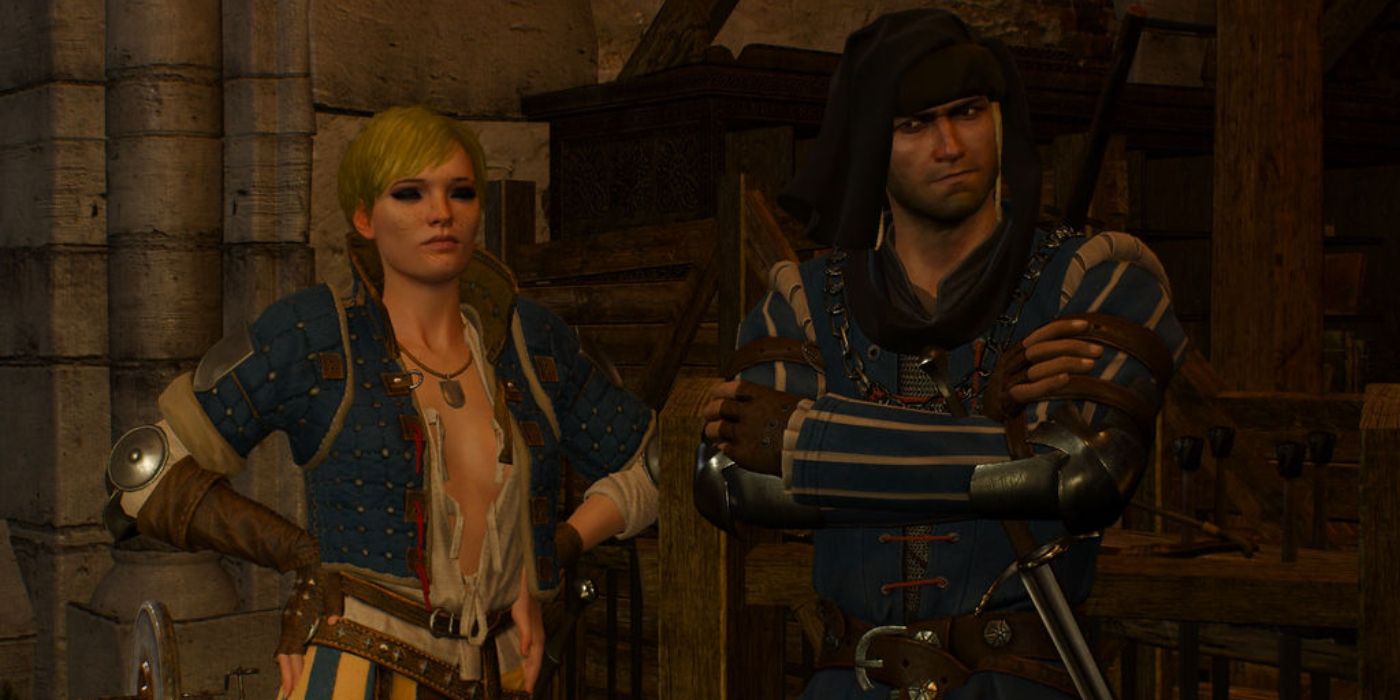 Witcher 3 Screenshot Of Ves And Vernon Roche