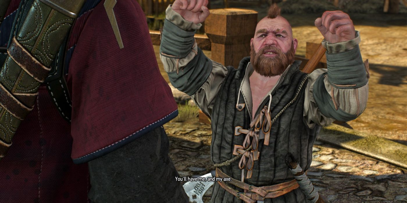 Witcher 3 Screenshot Of Zoltan Joing The Crew For Battle Of Kaer Morhen