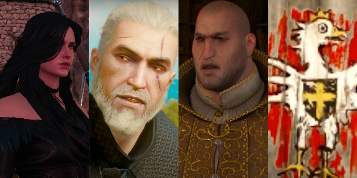 Yennefer Geralt Dijkstra Painting collage