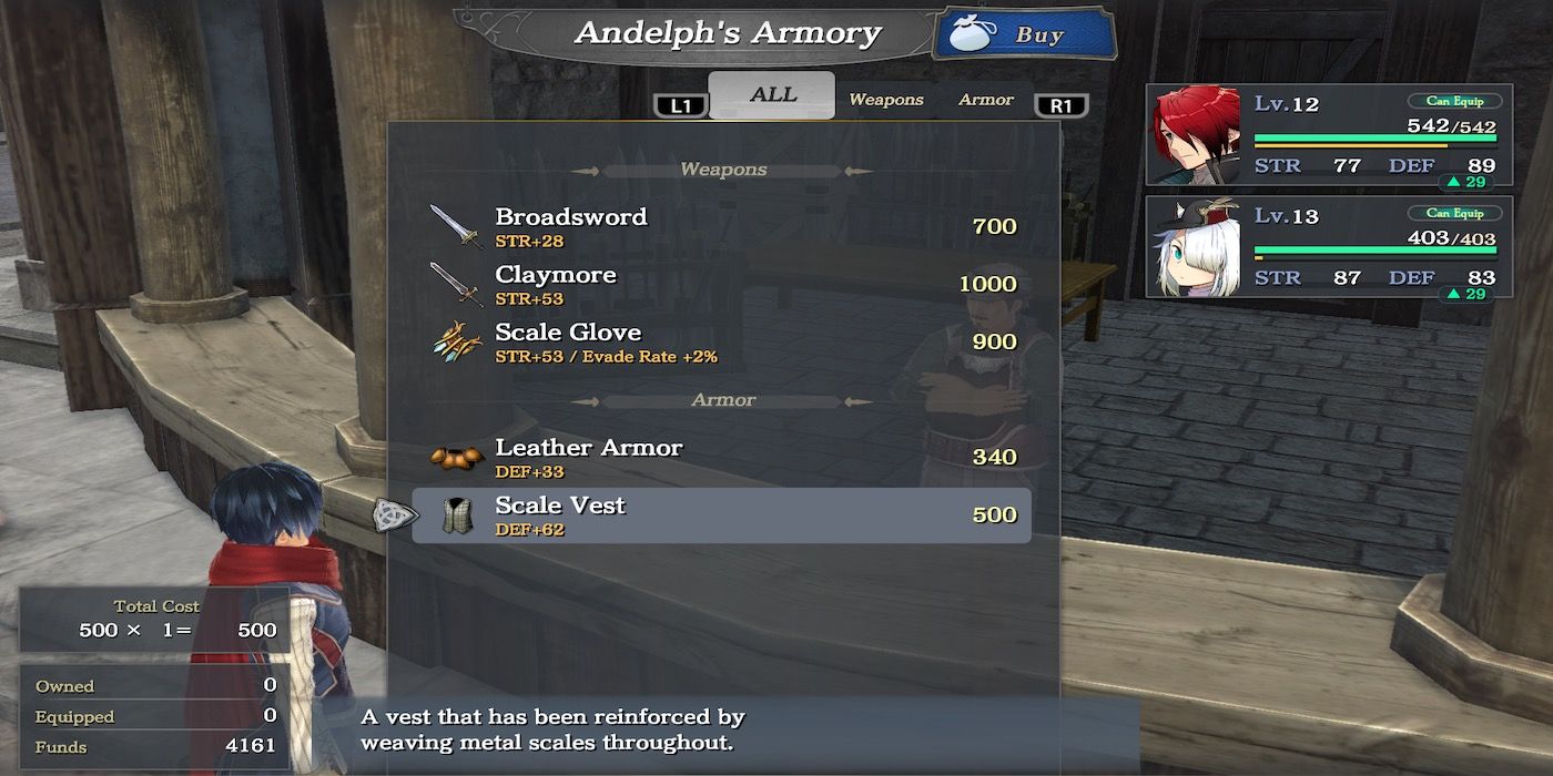 Ys IX gameplay screenshot