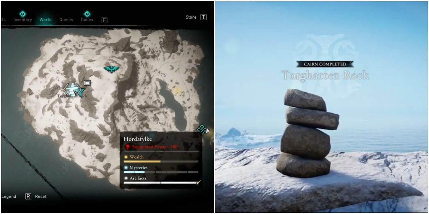Torghatten Rock in Assassin's Creed Valhalla