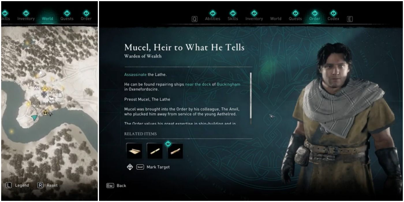 Mucel, Heir To What He Tells (The Lathe) in Assassin's Creed Valhalla