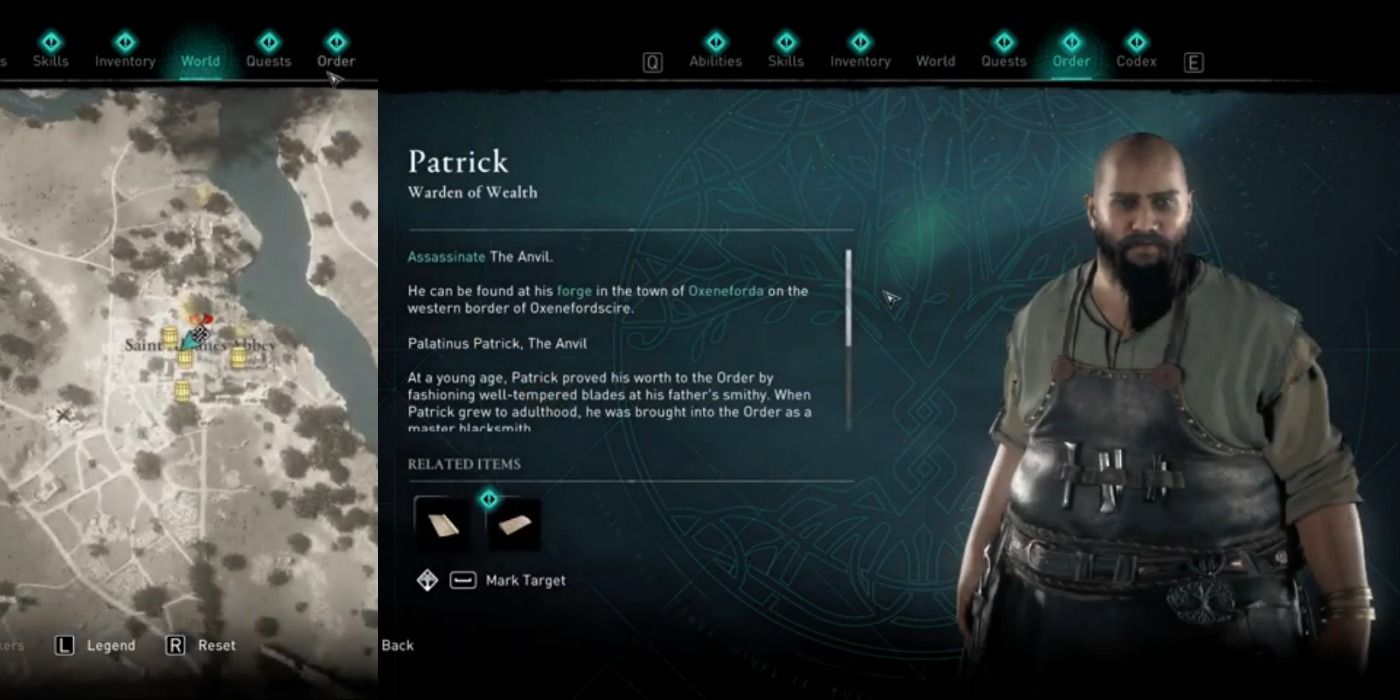 Patrick (The Anvil) in Assassin's Creed Valhalla