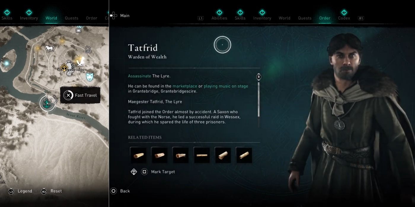 Tatfrid (The Lyre) in Assassin's Creed Valhalla