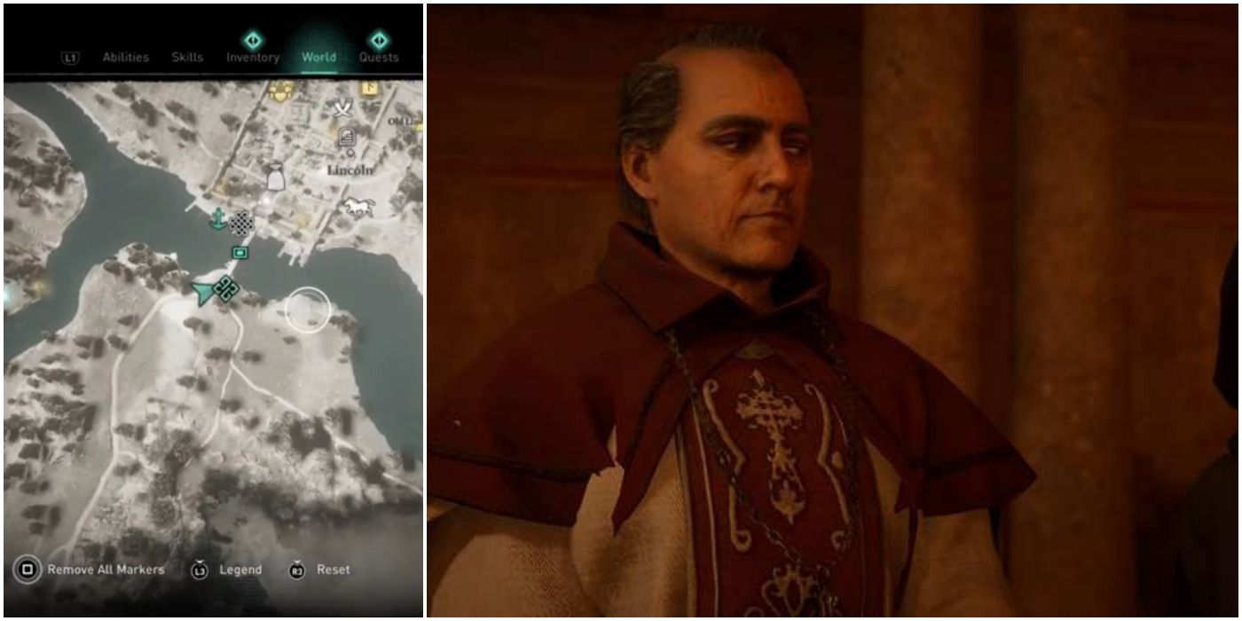 Bishop Herefrith (The Crozier) in Assassin's Creed Valhalla