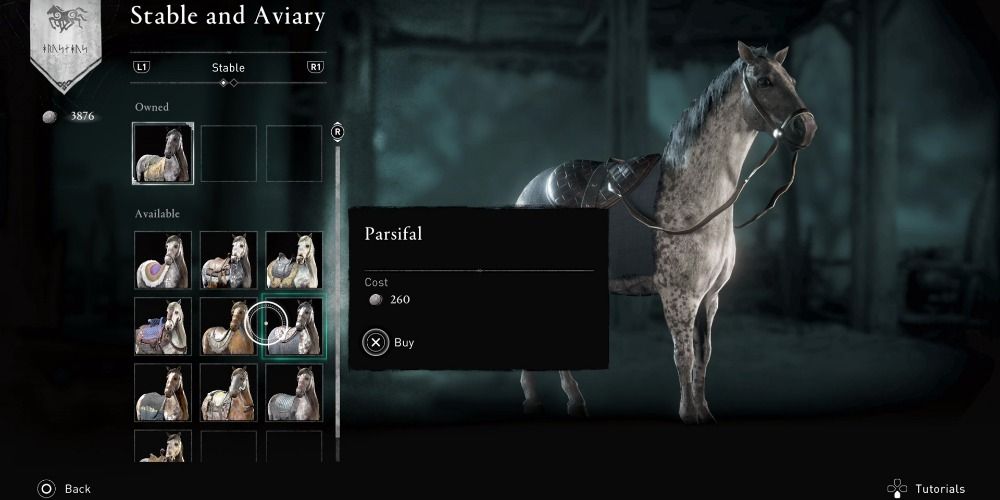 Horse Skins in Assassin's Creed Valhalla